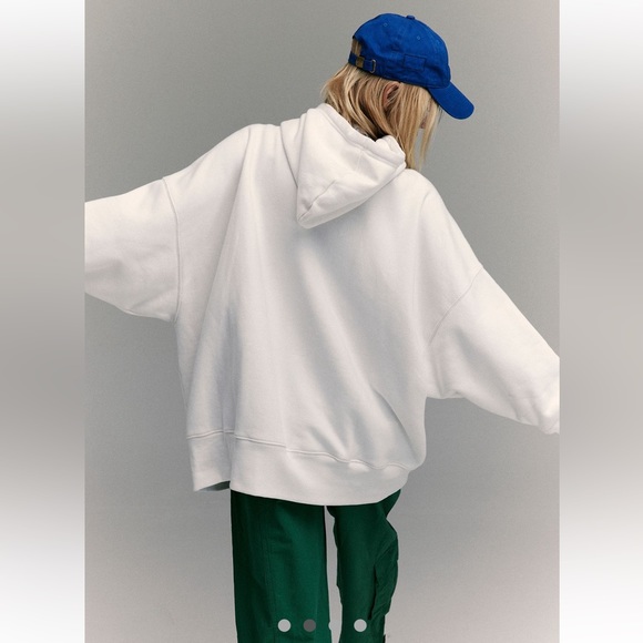 Free People Sprint To The Finish Chenille Logo Hoodie - Picture 2 of 9